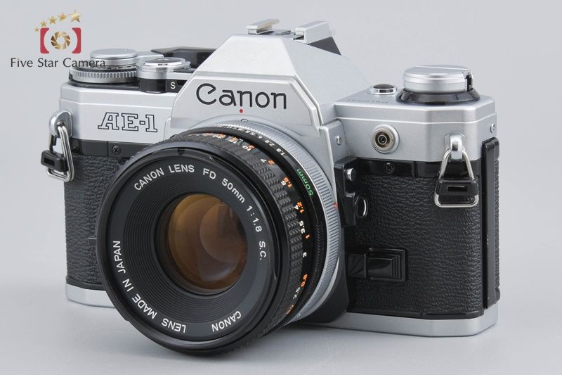 Canon キヤノン 【中古】Canon キヤノン AE-1 + FD 50mm f/1.8 S.C. MF