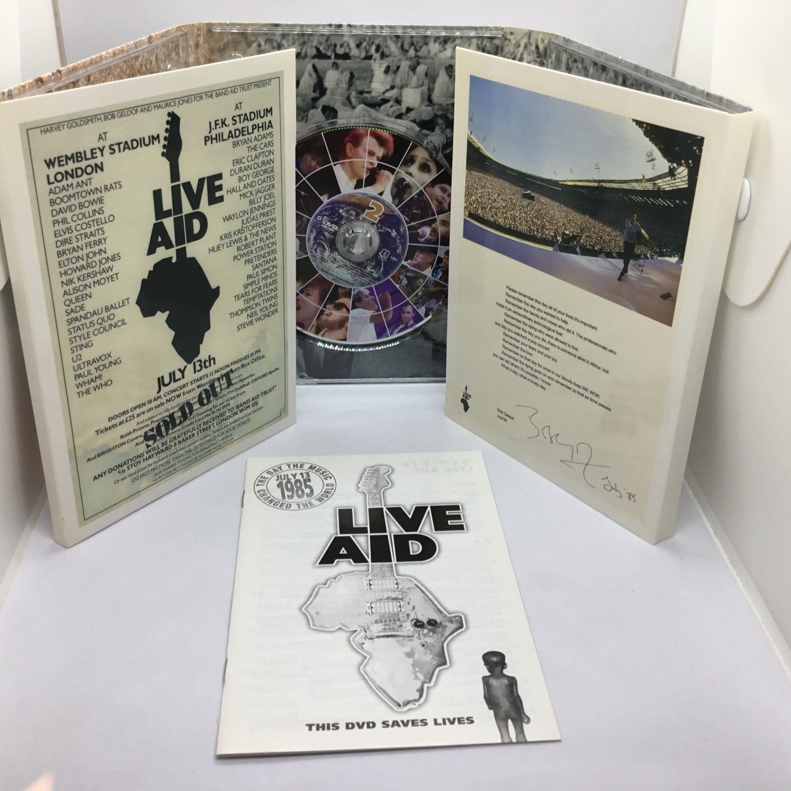 ☆ライヴ・エイド 1985 / LIVE AID (4DVD) WPBR-90451~4 / LIVE AID