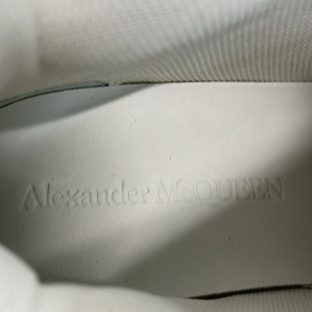 白×アイボリー レザー