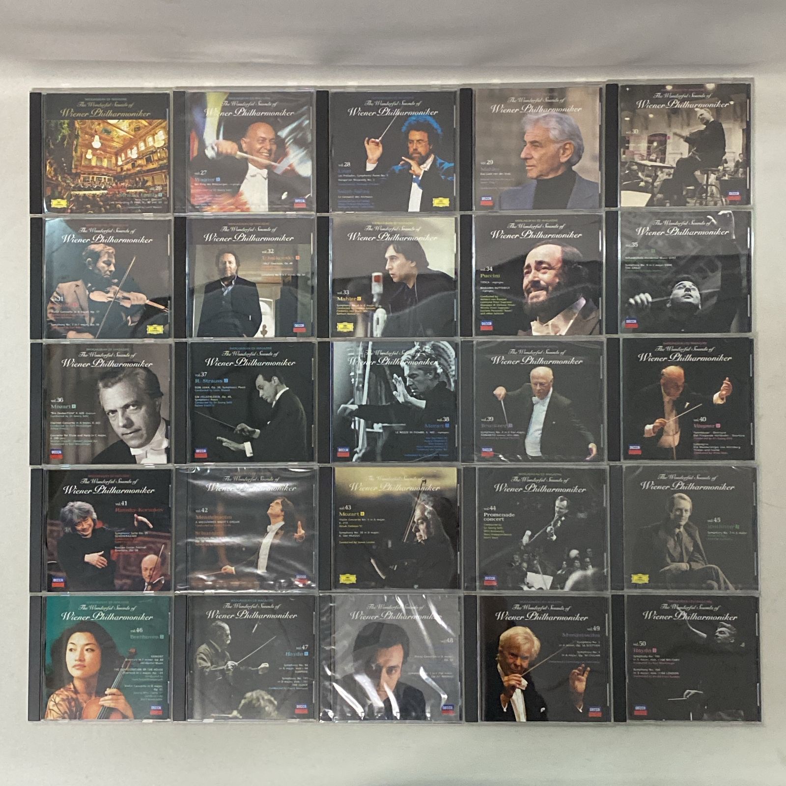 浜館22-1240] 小学館CDつきマガジン ウィーン・フィル 魅惑の名曲 全50