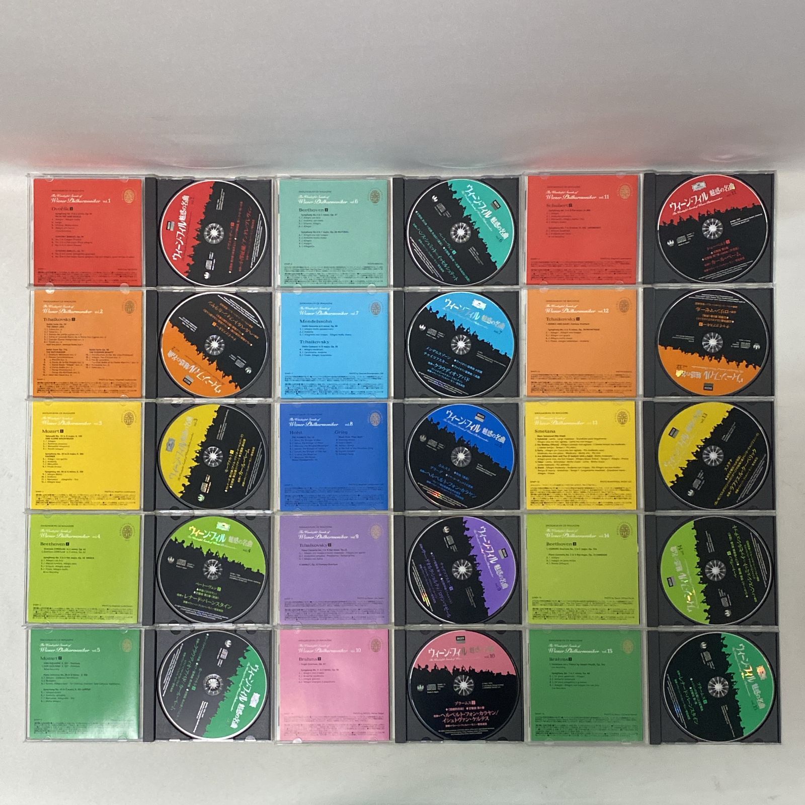 浜館22-1240] 小学館CDつきマガジン ウィーン・フィル 魅惑の名曲 全50