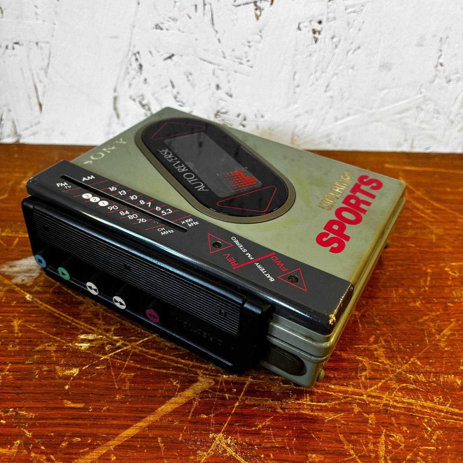 品 SONY 2 BAND PLAYER WM F 75