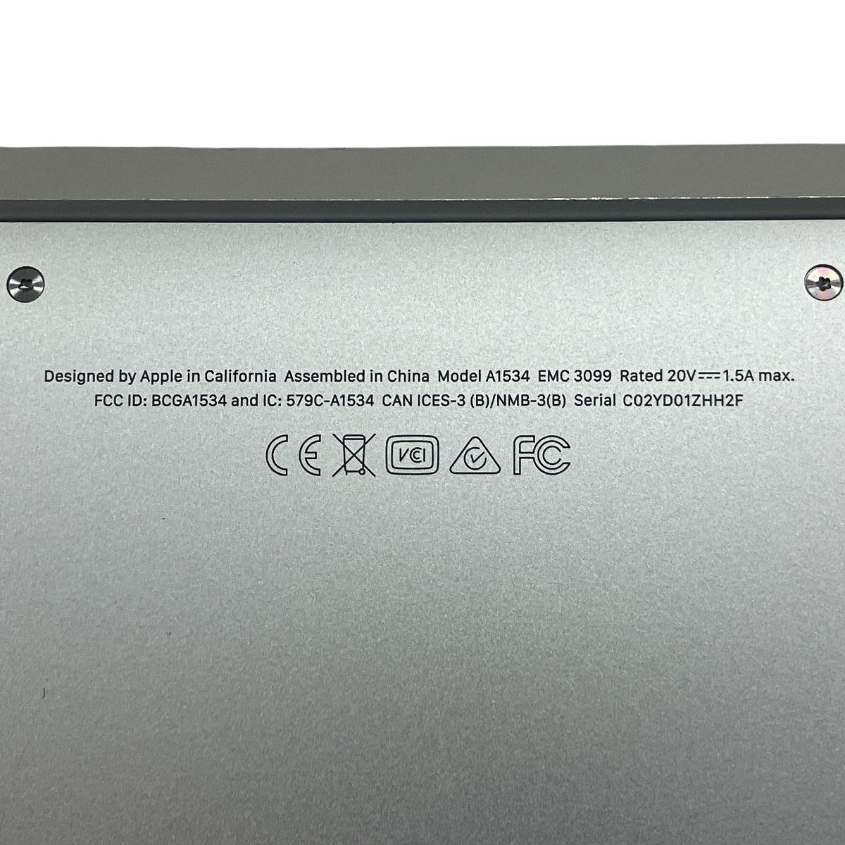 Apple MacBook Retina 12インチ 2017 ノート PC 16GB SSD 512GB Core