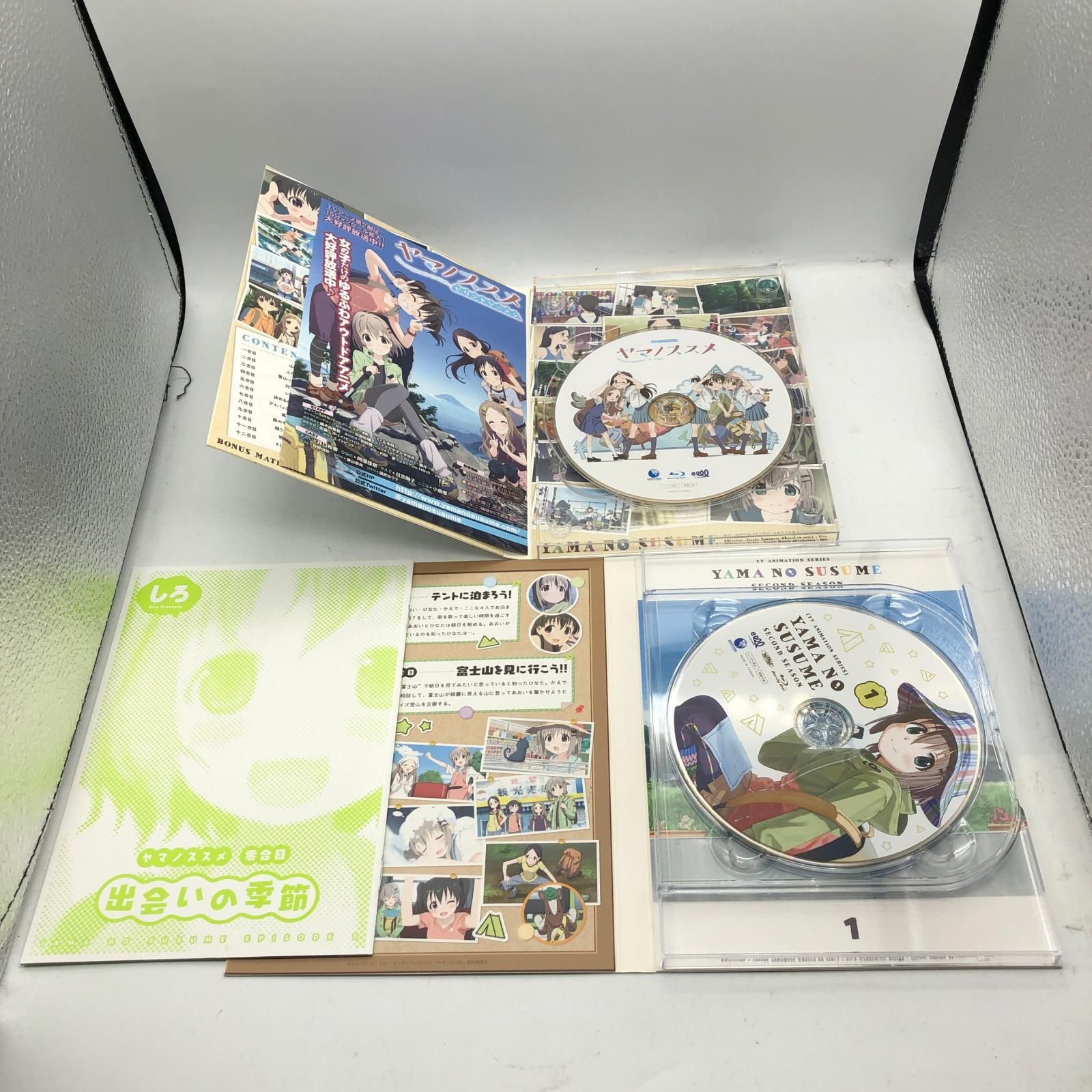 その他 Blu ray ヤマノススメ セカンドシーズン BOX付き全7巻 新特装版セット 309