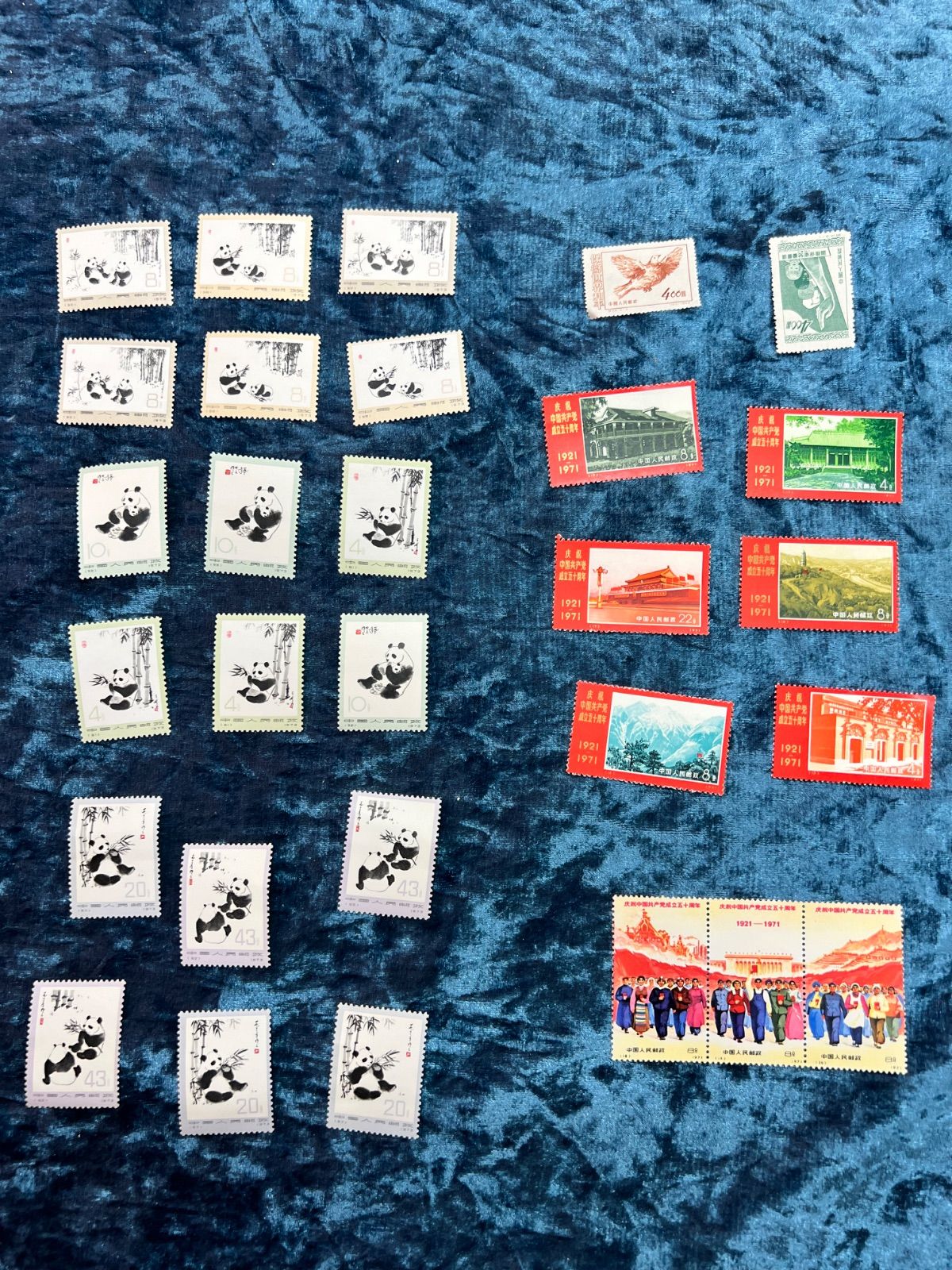 中国切手おまとめ　状態概ね良好お土産セット未使用 大人気 中国切手おまとめ - メルカリ