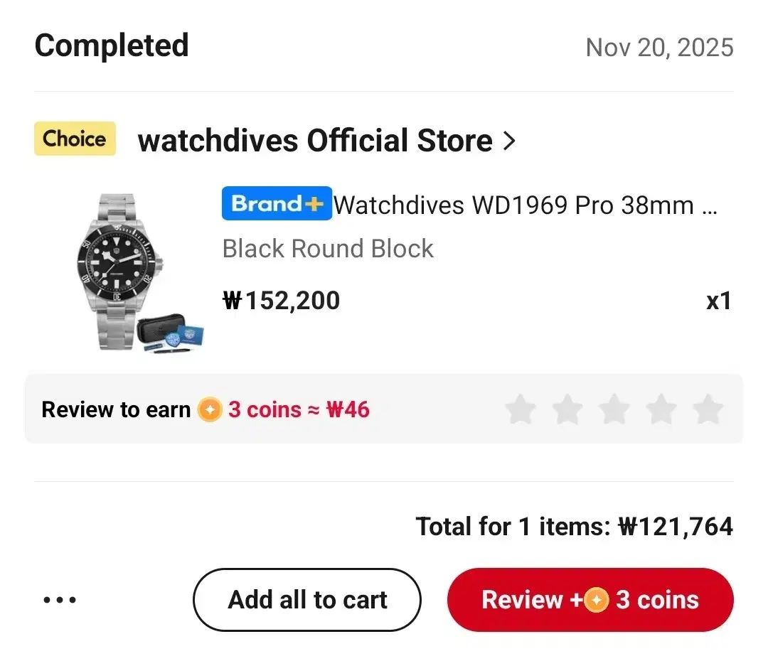  Watchdives WD 1969 pro クォーツダイバーズウォッチ 金属ベルト 時計