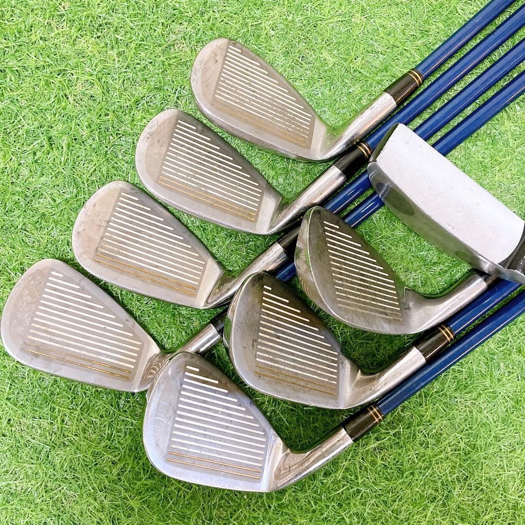 M4.初心者オススメ メンズセット ゴルフクラブ 13本 右利き - メルカリ
