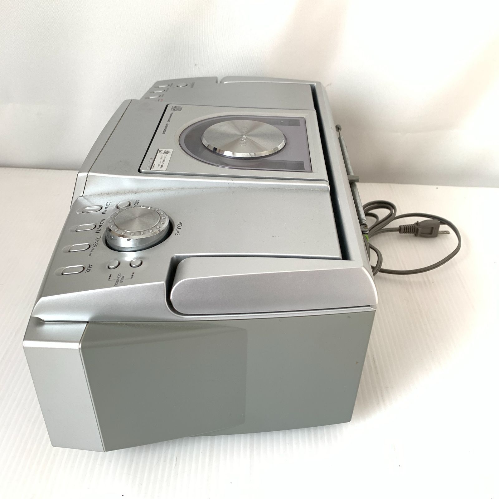 ジャンク・中古】KENWOOD ケンウッド MD/CDコンポ MDX-K301 2002年製