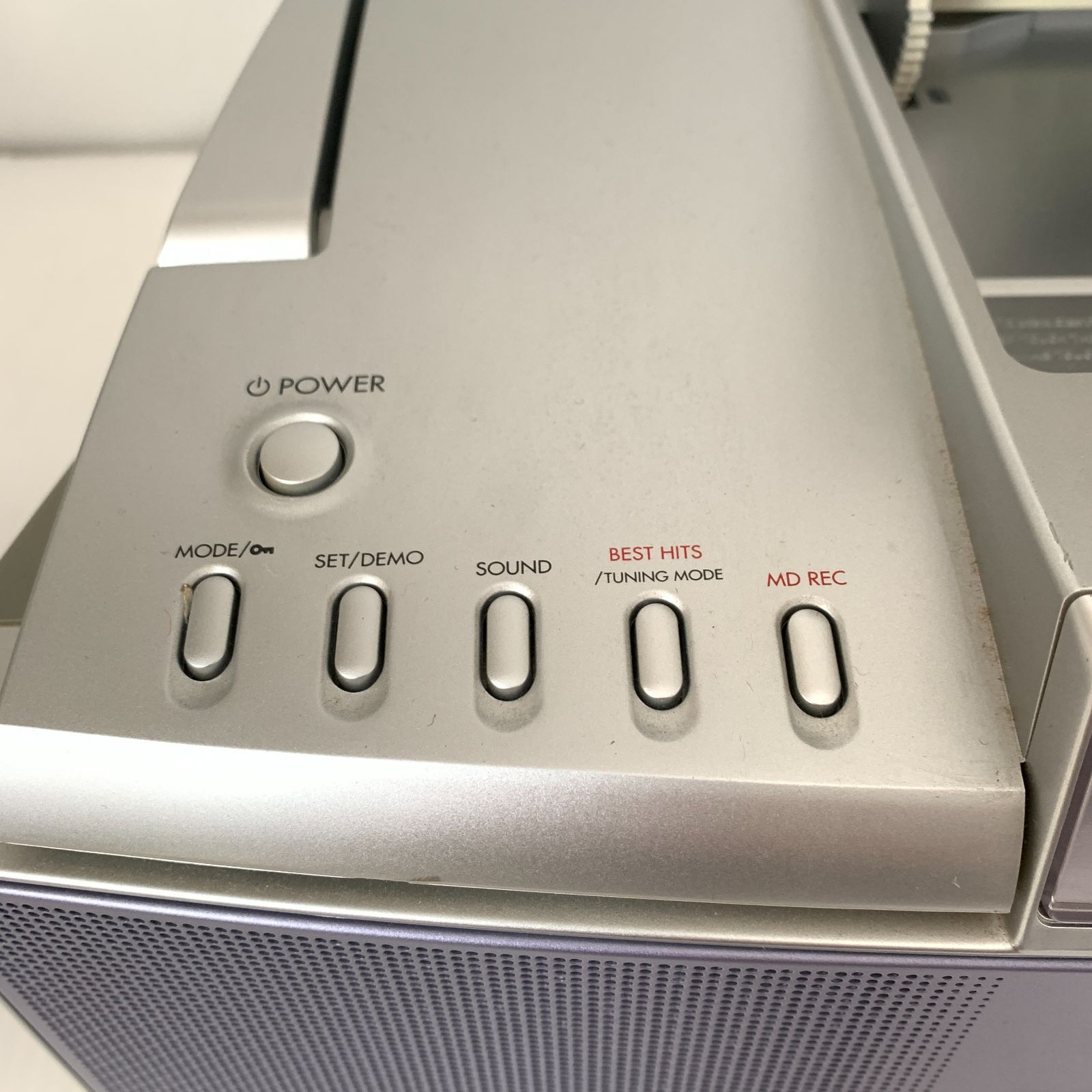 ジャンク・中古】KENWOOD ケンウッド MD/CDコンポ MDX-K301 2002年製