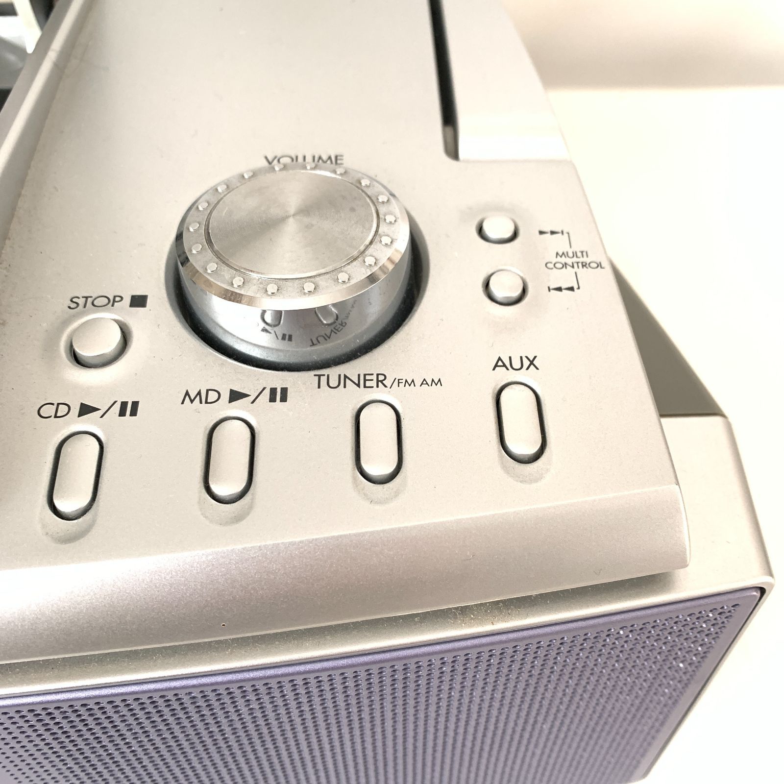 ジャンク・中古】KENWOOD ケンウッド MD/CDコンポ MDX-K301 2002年製