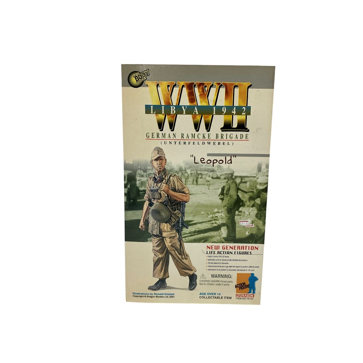 DRAGON ドラゴン WWII Leop アクションフィギュア ミリタリー LIBYA 1942 ドイツ兵 フィギュア
