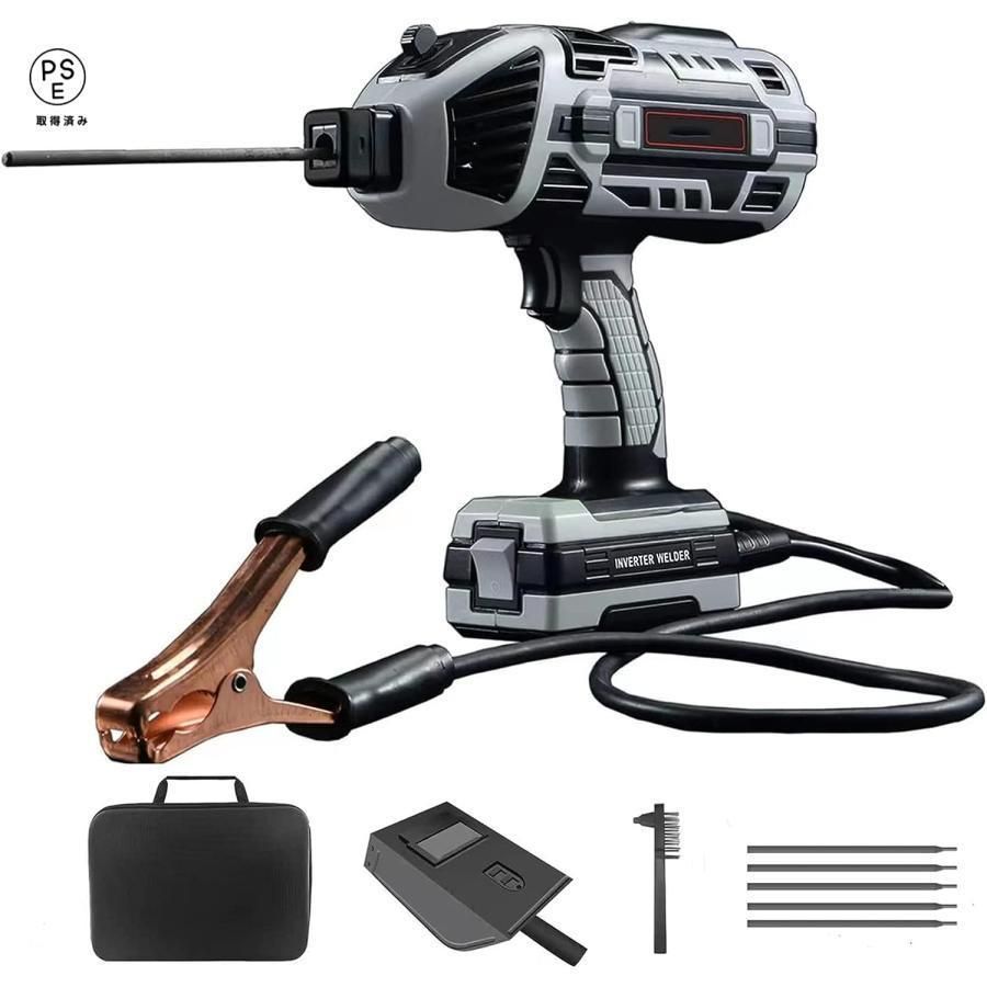 大好評 セミオート溶接機 アーク溶接機 溶接機110 V インバーター直流 電気溶接機 小型 溶接 家庭用ポータブル 軽量 強力絶縁 向け 110