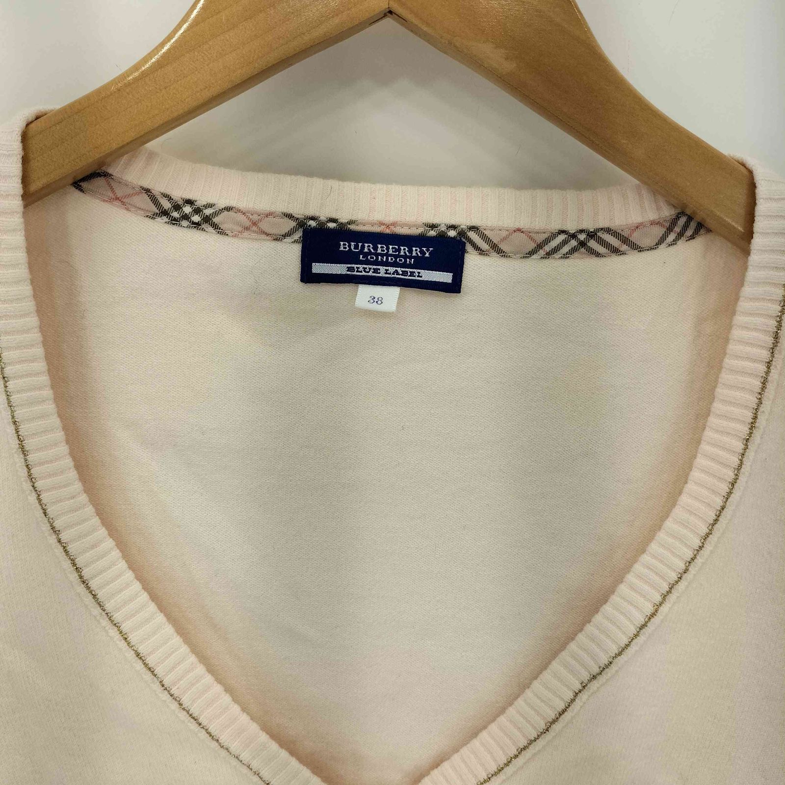 バーバリーブルーレーベル BURBERRY BLUE LABEL クロップド丈 コットン