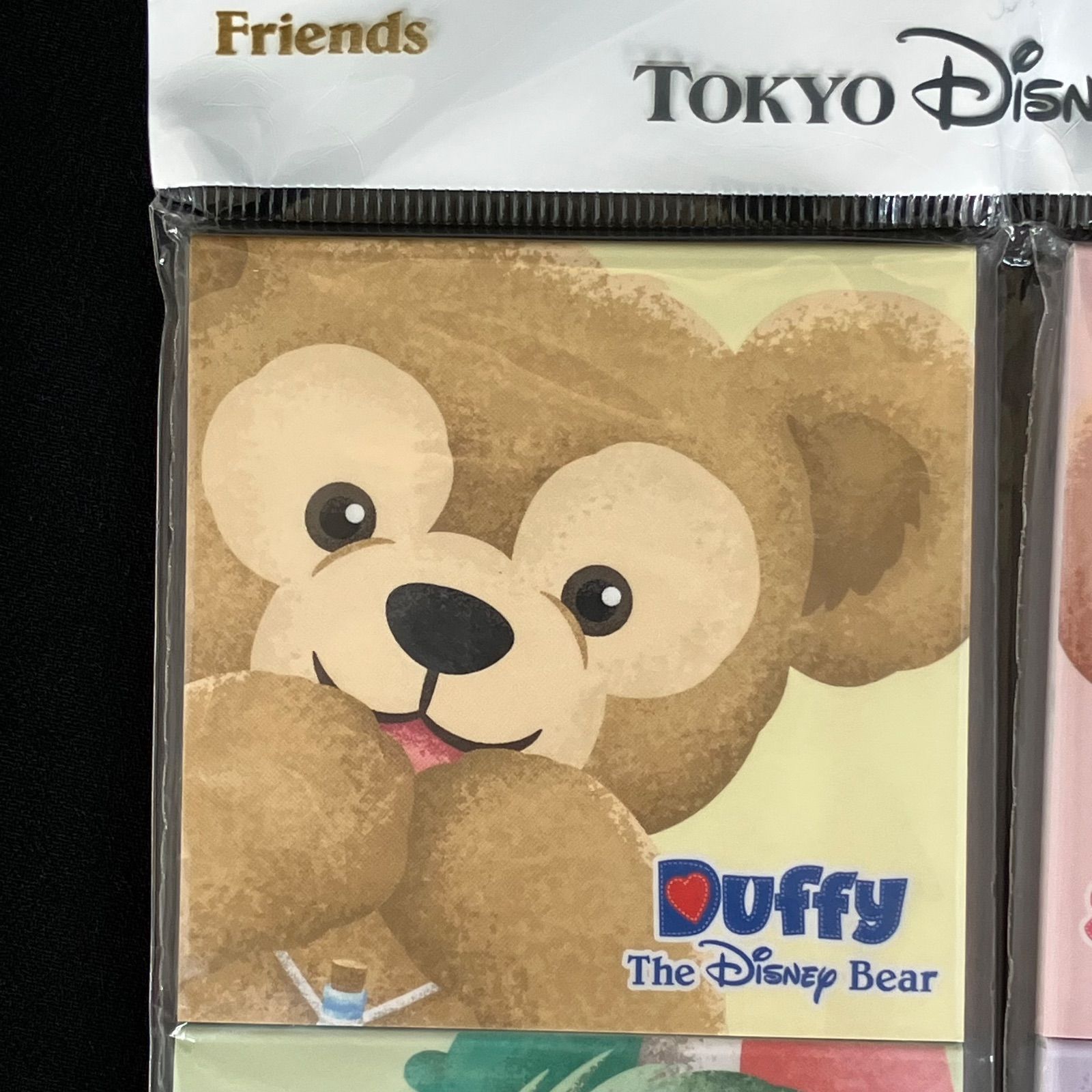 新品】ダッフィー&フレンズメモ帳4個セット 東京ディズニーシー