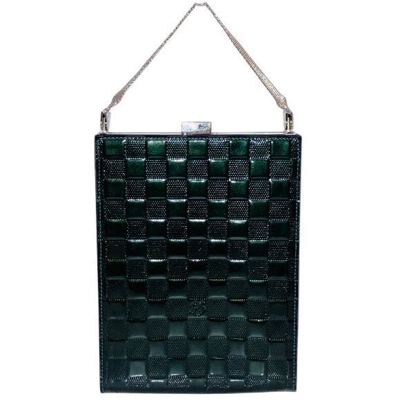 ルイヴィトン Louis Vuitton ダミエ ヴェルニ アンジュGM M 92105 バッグ ハンドバッグ レディース