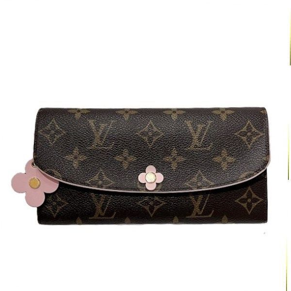 ルイヴィトン Louis Vuitton モノグラム ポルトフォイユ エミリー M 68313 長財布 レディース