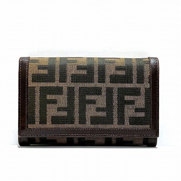 フェンディ Fendi ズッカ 2266.31052.009 2つ折り財布 ユニセックス