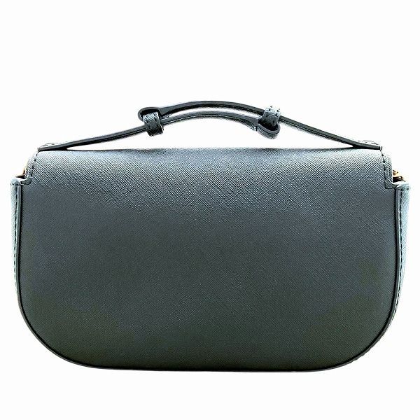 トリーバーチ エマーソン ブラック レザー バッグ ショルダーバッグ レディース