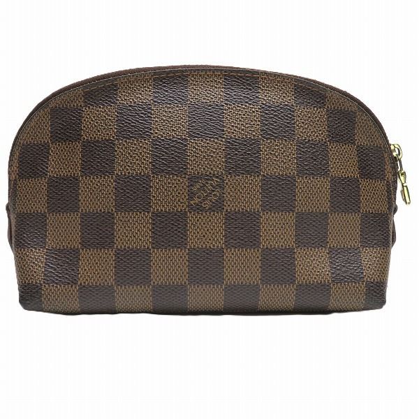 ルイヴィトン Louis Vuitton ダミエ ポシェットコスメティック N 47516 ブランド小物 ポーチ レディース