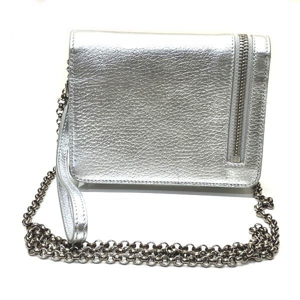 ティファニー チェーンショルダーウォレット 2つ折り財布 レディース