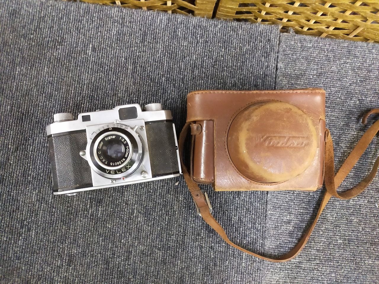 ジャンク】Windsor ウィンザー レンジファインダーカメラ VELEX Sygmar