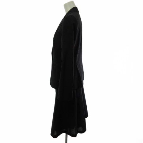 ブルックスブラザーズ BROOKS スカートスーツ セットアップ グラフチェック 黒 ブラック 2