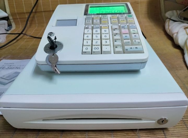 カシオレジスター TE-340/NL300 フル設定無料 210334 - メルカリ