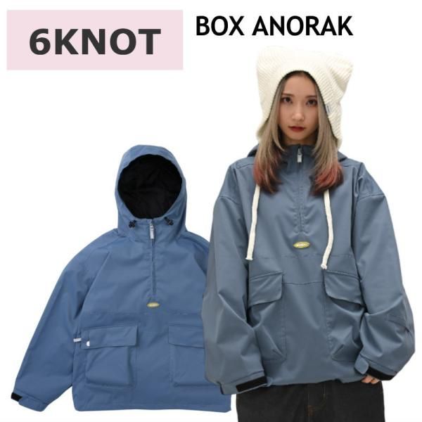 Sｻｲｽﾞ 25 26 6 KNOT BOX PANTS STONE WASH K 2506 シックスノット スノボウェア レディース ウーマンズ パンツ PNT