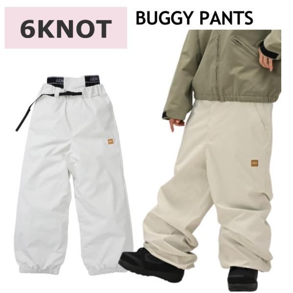 Sｻｲｽﾞ 25-26 6 KNOT BUGGY PANTS K 2513 シックスノット スノボウェア レディース ウーマンズ パンツ PNT