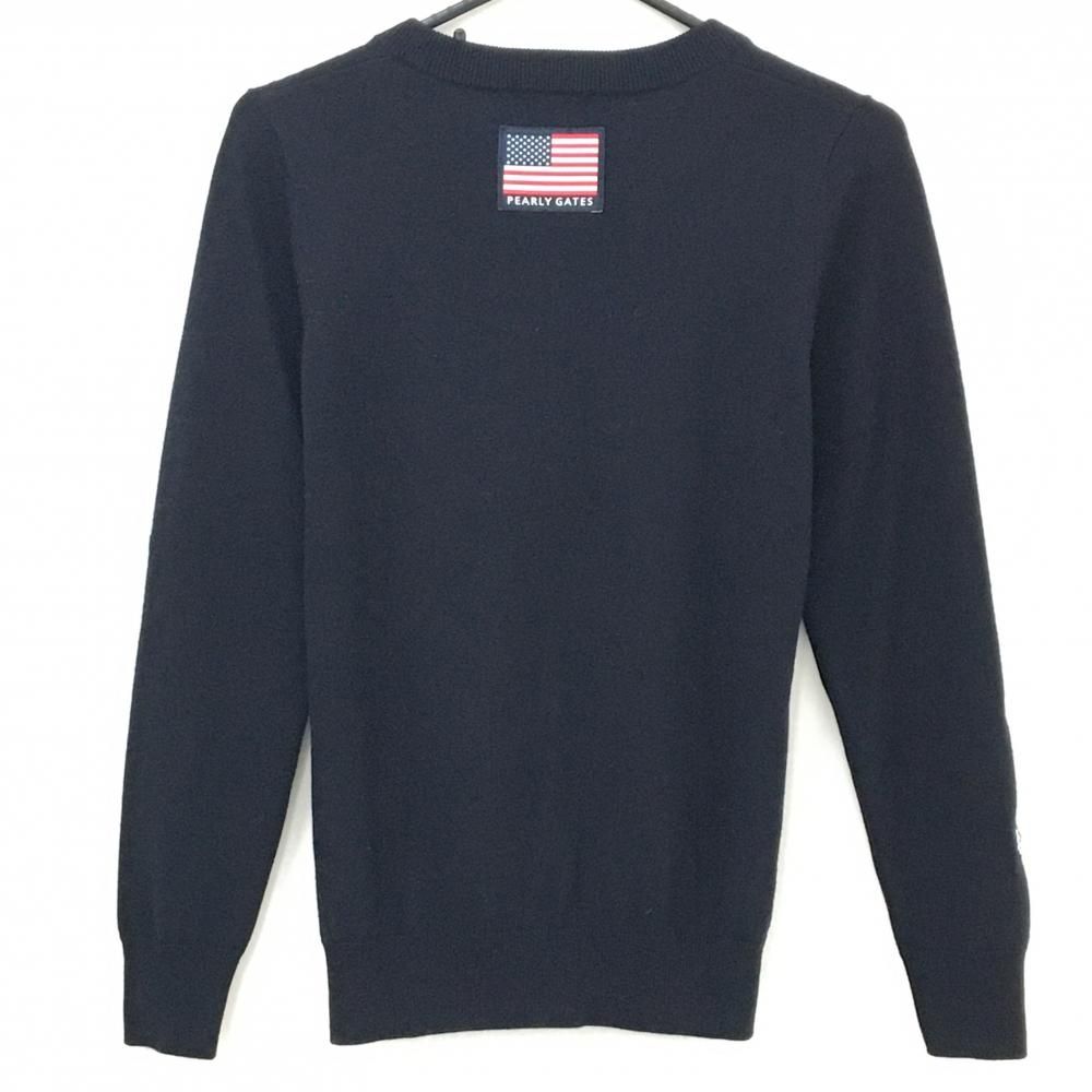 超美品】パーリーゲイツ×PEANUTS セーター ネイビー×白 うさ耳