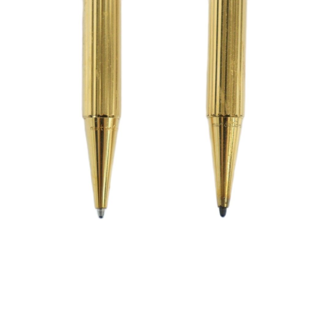 カルティエ Cartier トリニティ ボールペン 2本 セット ツイスト式