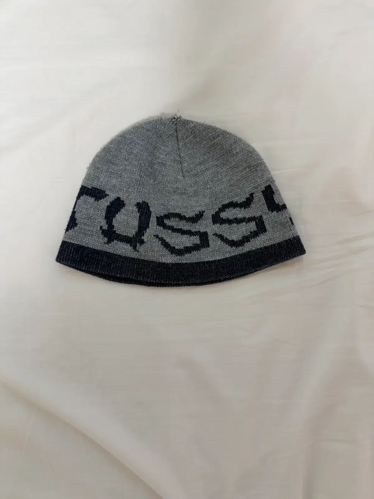 00 s STUSSY ステューシー ゴシック ロゴ ジャカード ビーニー