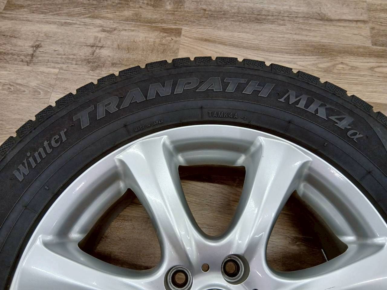  社外ホイール スタッドレスタイヤセット MK 4α 225 65 R 17 60系ハリアーRVA 4等へ 17インチ タイヤ ホイールセット