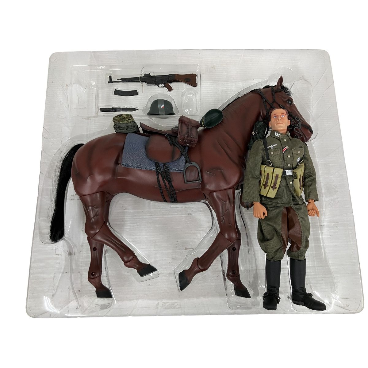 WWIII Eastern Front 1944 Wehrmacht 3 Kavallerie Division Private Schutze ミリタリー フィギュア