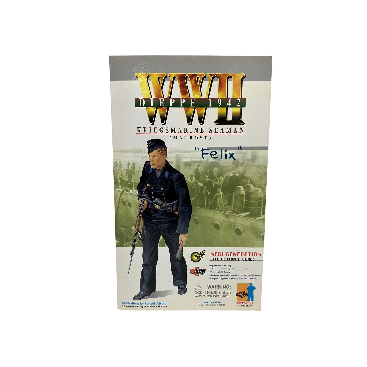 DRAGON アクションフィギュア WWII NO 70239 SEAMAN 海軍 フェリックス