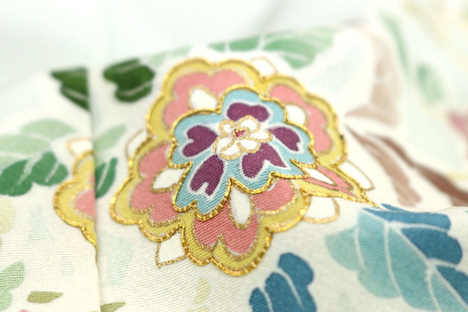 灰黄緑色系 お仕立て付き