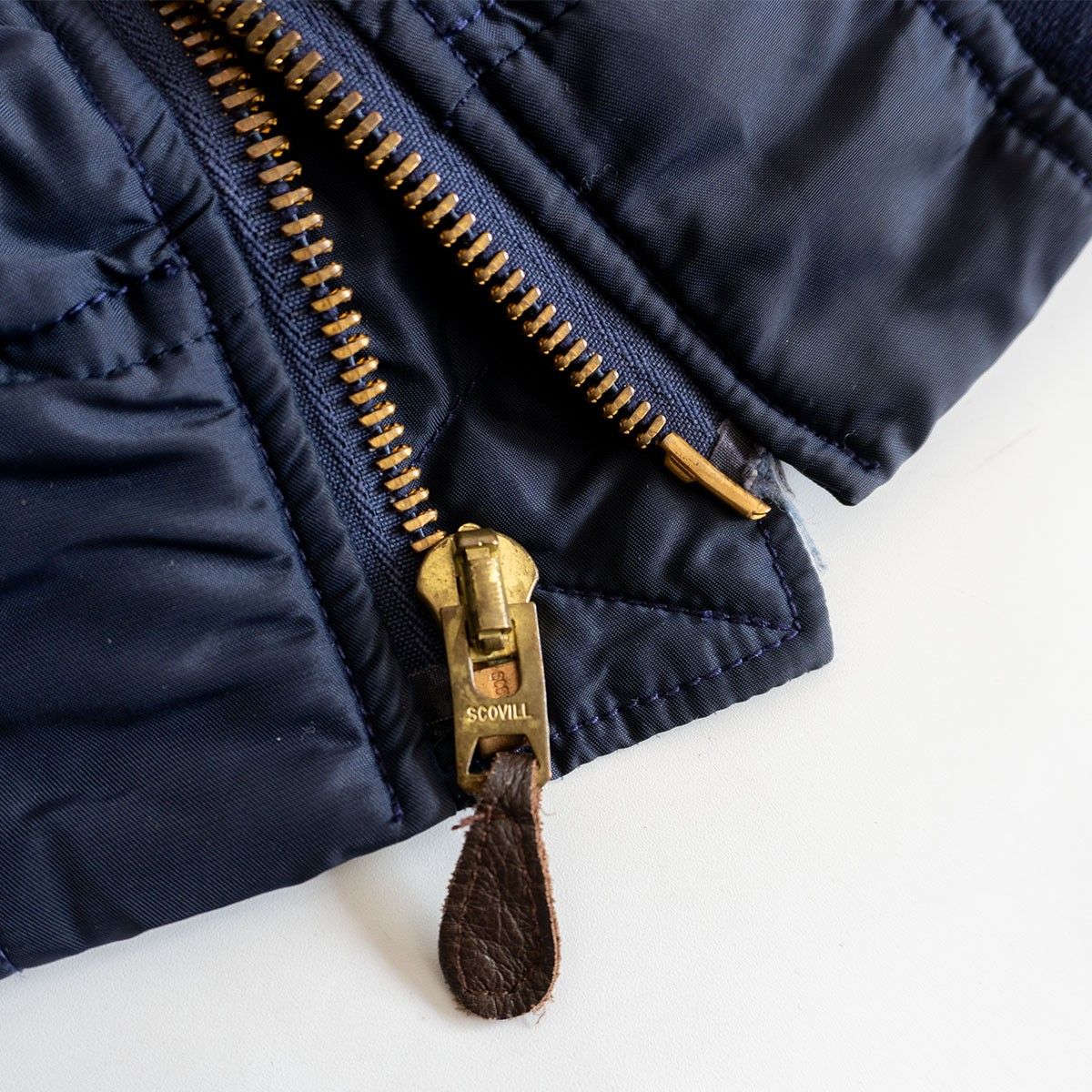 雰囲気抜群】HOUSTON【B-15C FLIGHT JACKET】42 フライトジャケット