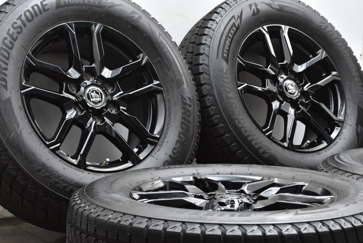 バリ溝 BISON 18 in 8 J 55 PCD 139 7 ハブ径95 1ｍｍ 製 ブリヂストン 265 65 R レクサス LX 600 空気圧センサー付