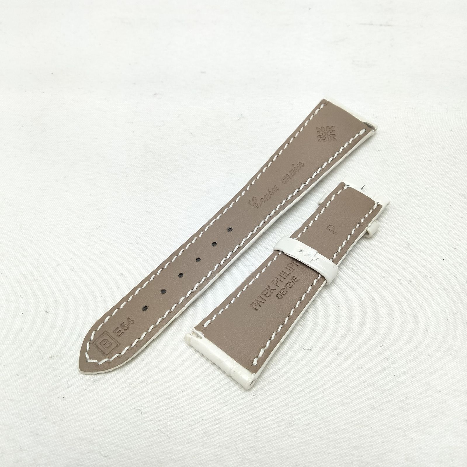  ️PATEK ️パテックフィリップ 4948 R-001 腕時計 時計ベルト ホワイト レザーベルト 時計