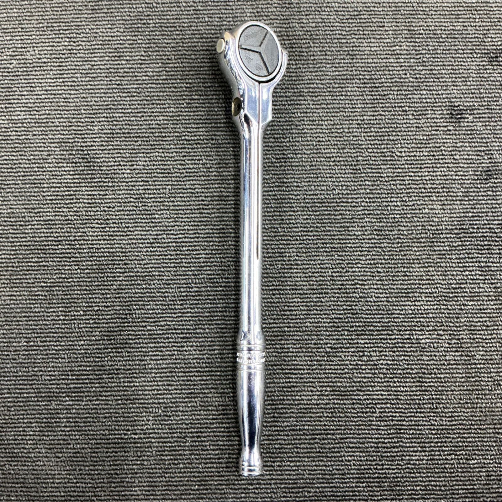 【中古】ｽﾅｯﾌﾟｵﾝ F748 ｽｲﾍﾞﾙﾗﾁｪｯﾄﾚﾝﾁ【ハンズクラフト沖縄豊見城店】 旧ロゴ スナップオン(Snap-on) 3/8スイベルラチェット F748 49ギア