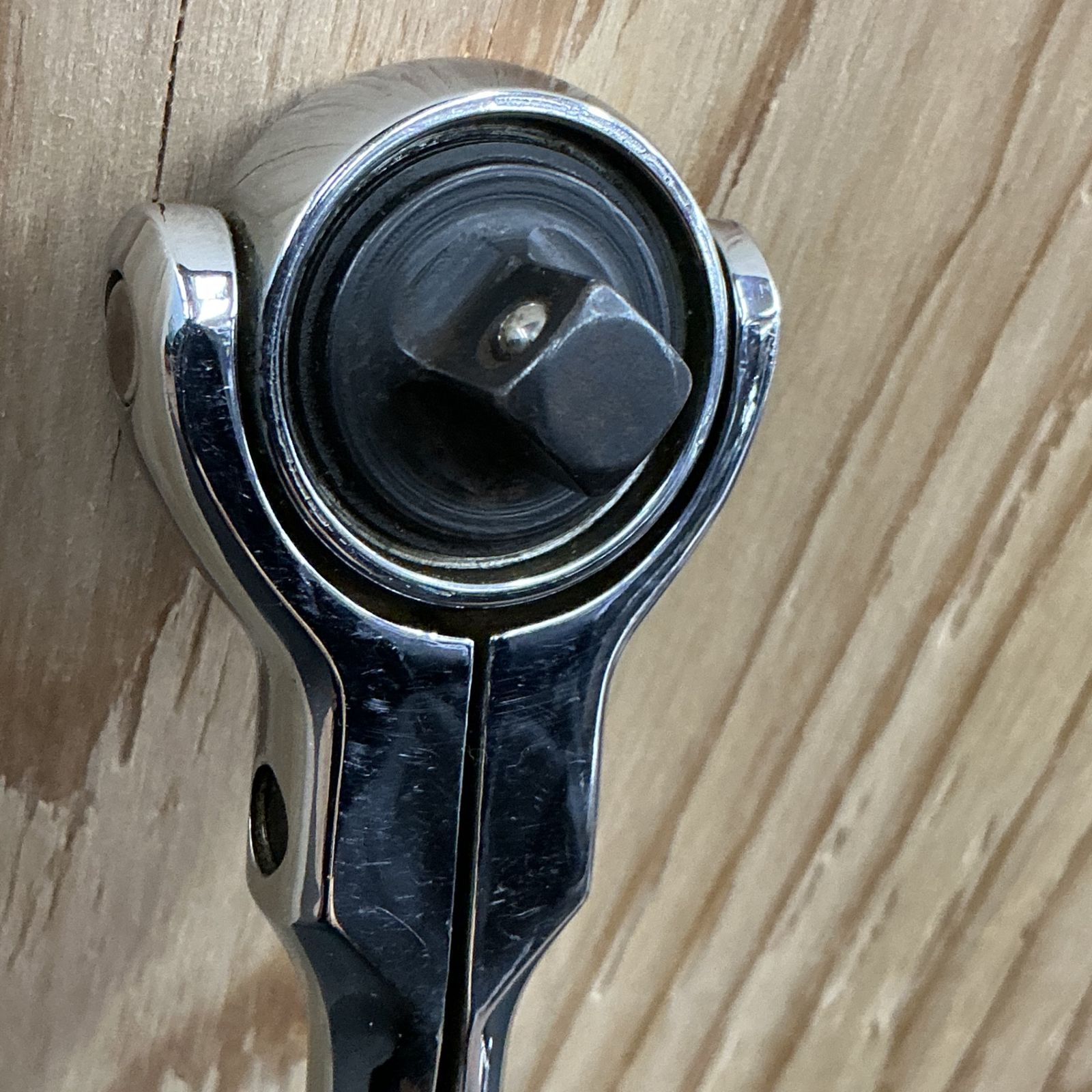 旧ロゴ スナップオン(Snap-on) 3/8スイベルラチェット F748 49ギア