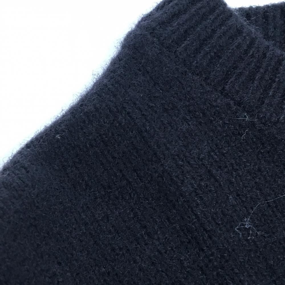 超美品】パーリーゲイツ×PEANUTS セーター 黒×白 スヌーピー ウール100