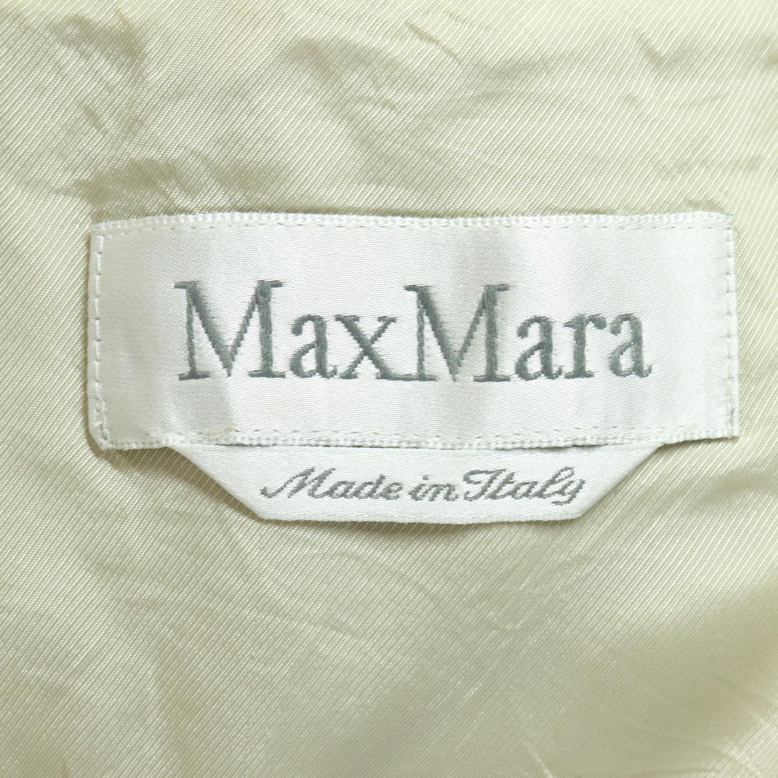 MAX MARA マックスマーラ 白タグ ショールカラー スプリングコート