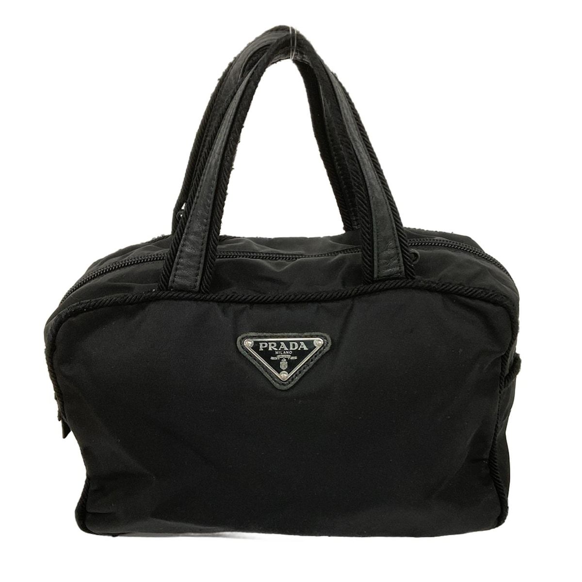 PRADA プラダ ハンドバッグ 黒 ミニバッグ レザー