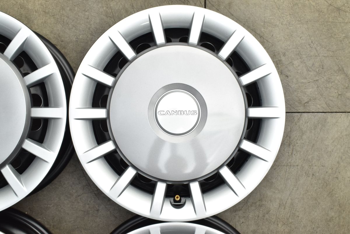 美品】ダイハツ ムーブキャンバス 純正 14in 4.5J +45 PCD100 4本