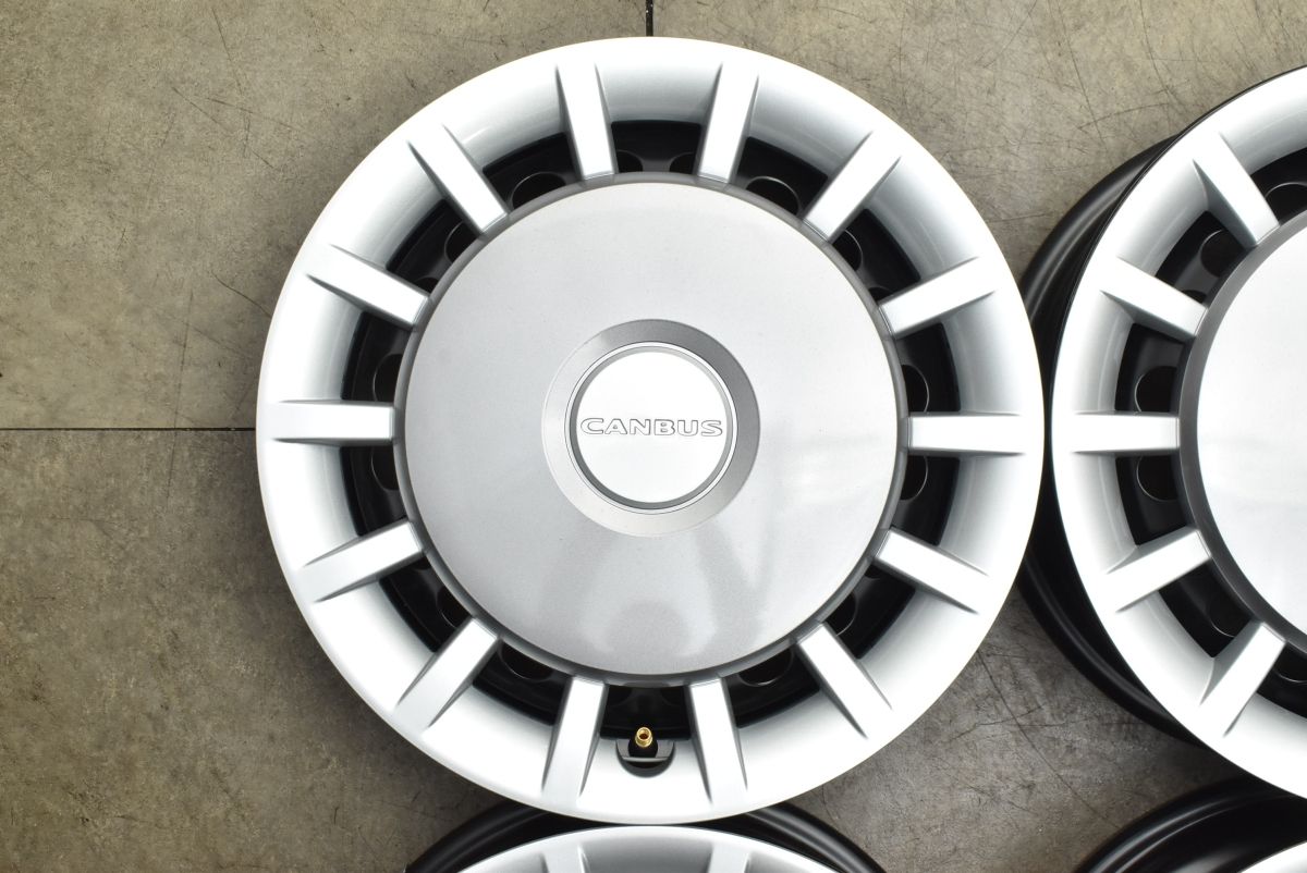 美品】ダイハツ ムーブキャンバス 純正 14in 4.5J +45 PCD100 4本