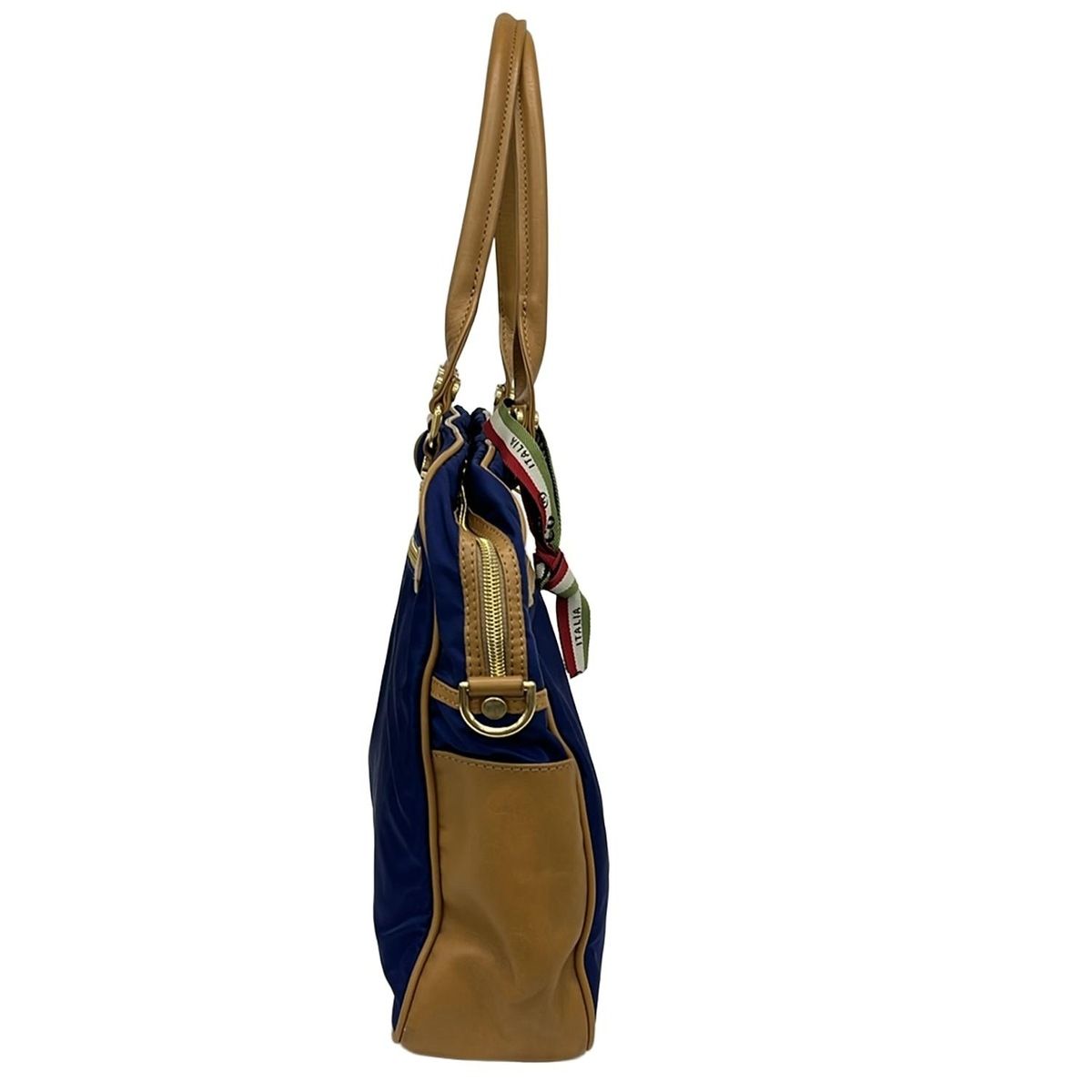 ブルー×ライトブラウン 本体ロックなし