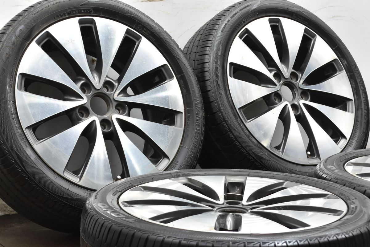 良好品 Vスポーク 17 in 7 J 54 PCD 112 トーヨー ナノエナジー3 225 45 R VW フォルクスワーゲン 1 K ゴルフ トゥーラン ヴァリアント