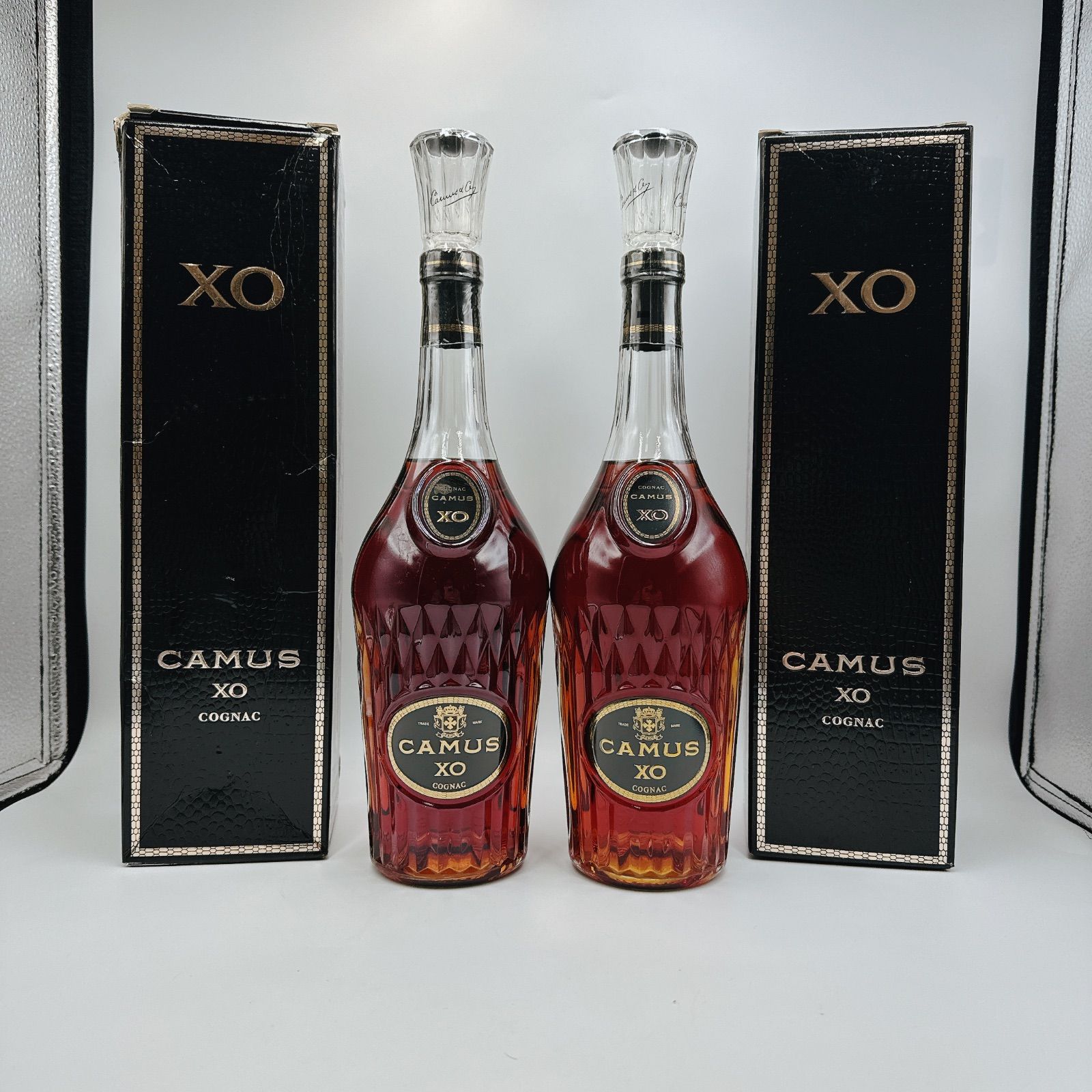 【未開栓❗️】CAMUS COGNAC XO 2本セット 未開栓】CAMUS X.O 700ml 2点 ロングネック - メルカリ