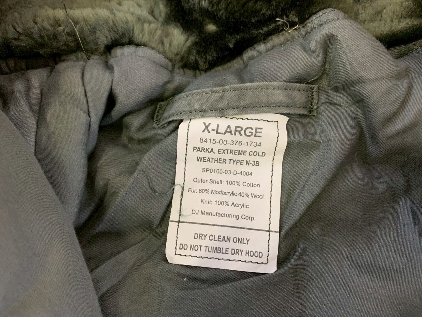 フライトジャケットパーカー N-3